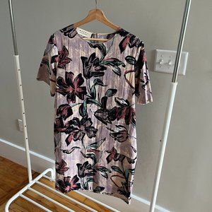 Marni linen cotton print dress